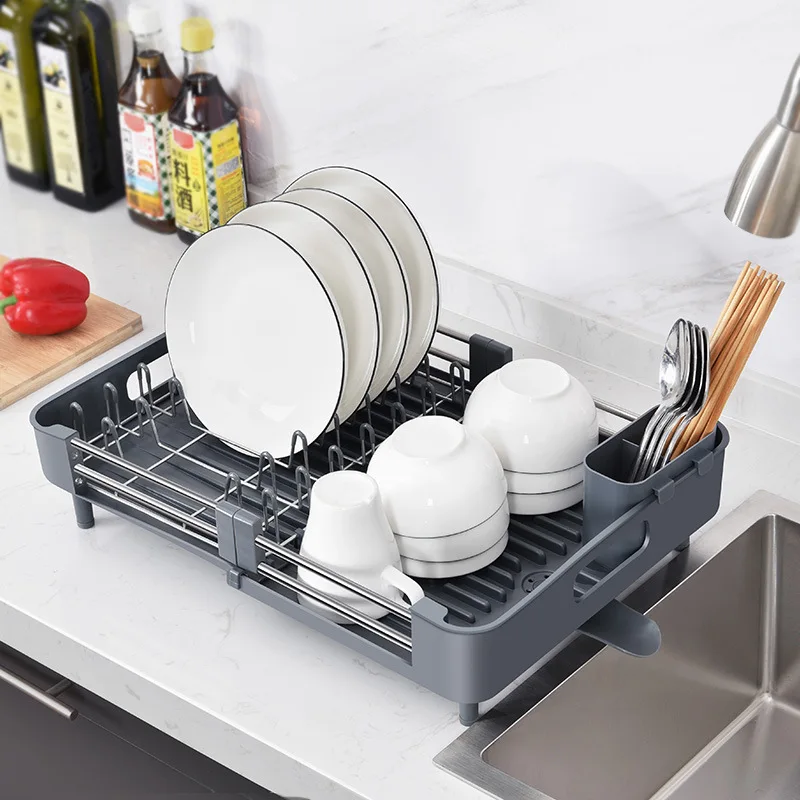 Dish Up More Space For Dirty Dishes. Extend Your Dish Rack With This Clever Hack