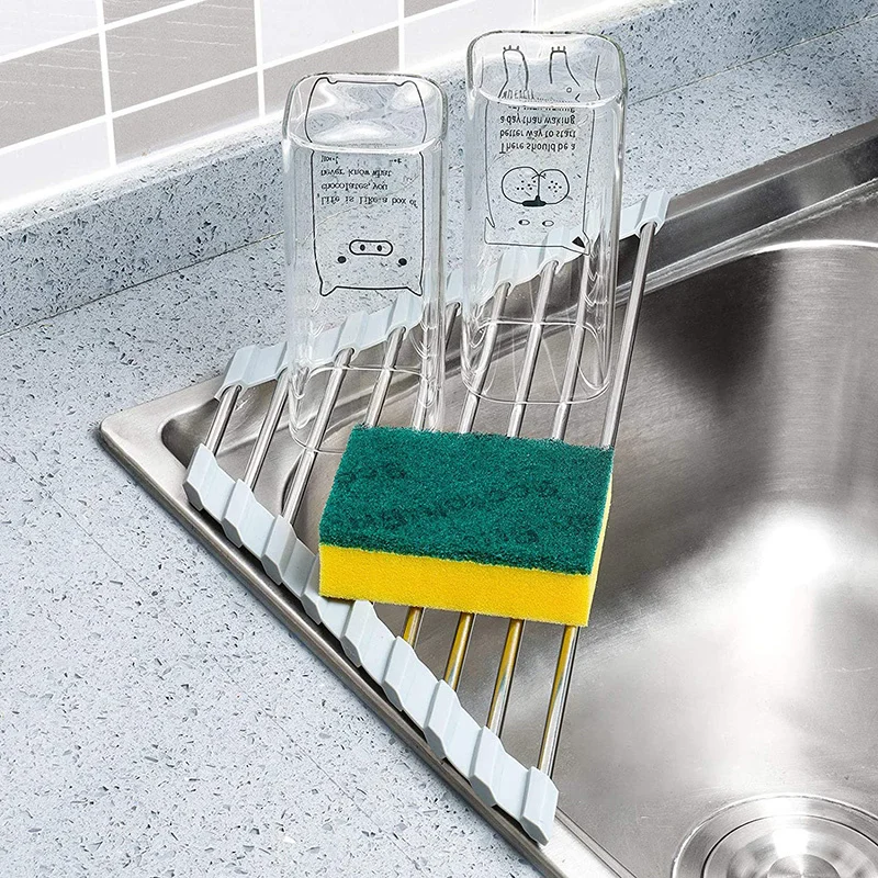Dish Up More Space For Dirty Dishes. Extend Your Dish Rack With This Clever Hack