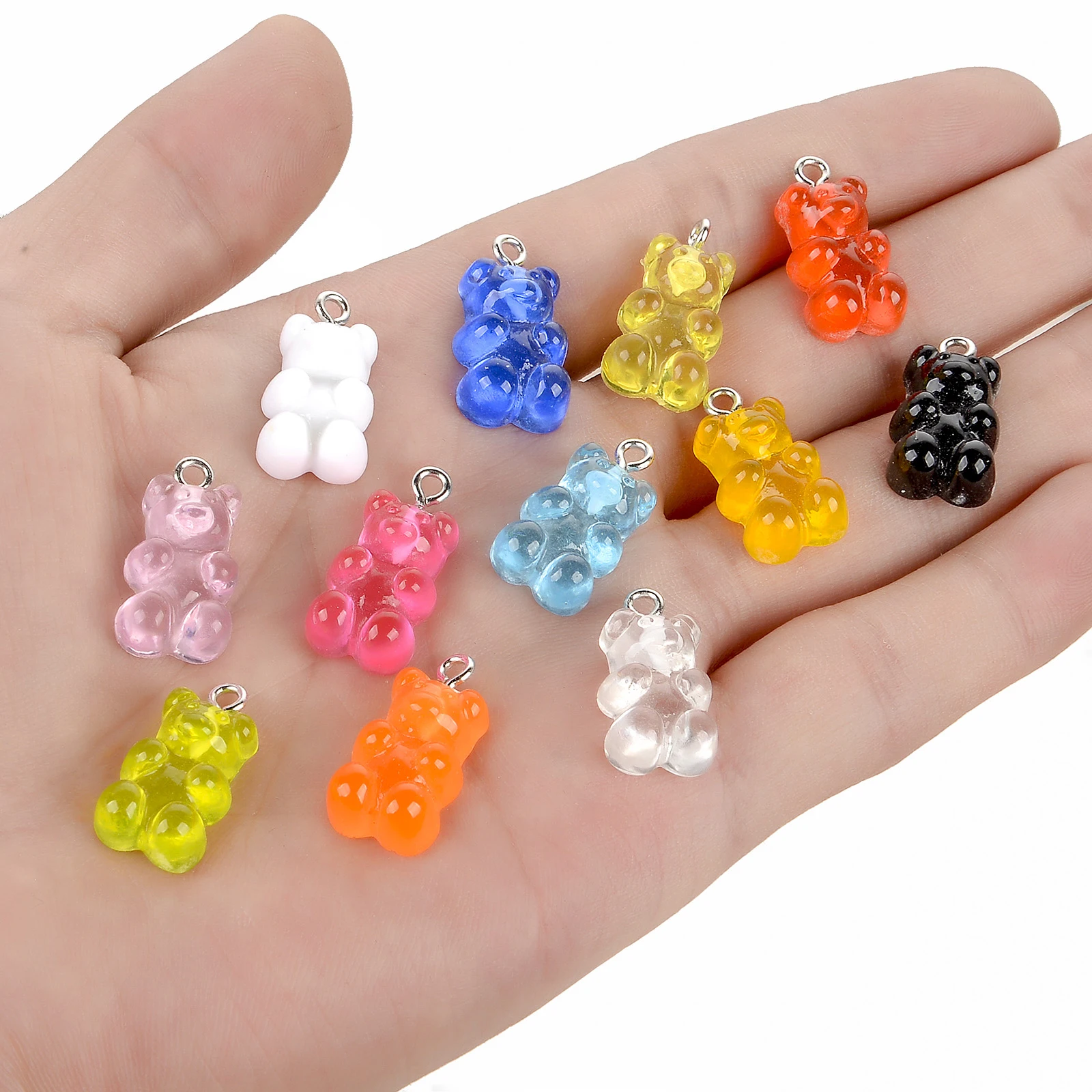 Bling Out Your Nails with These Cute Charms: Gummy Bears & Teddy Bears Bring Nail Art to Life