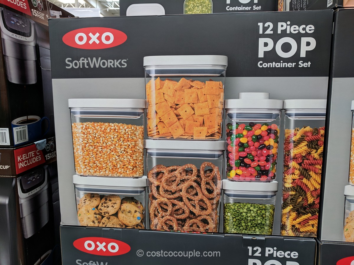 Costco Storage Solutions Finally Solved. Oxo Pop Containers