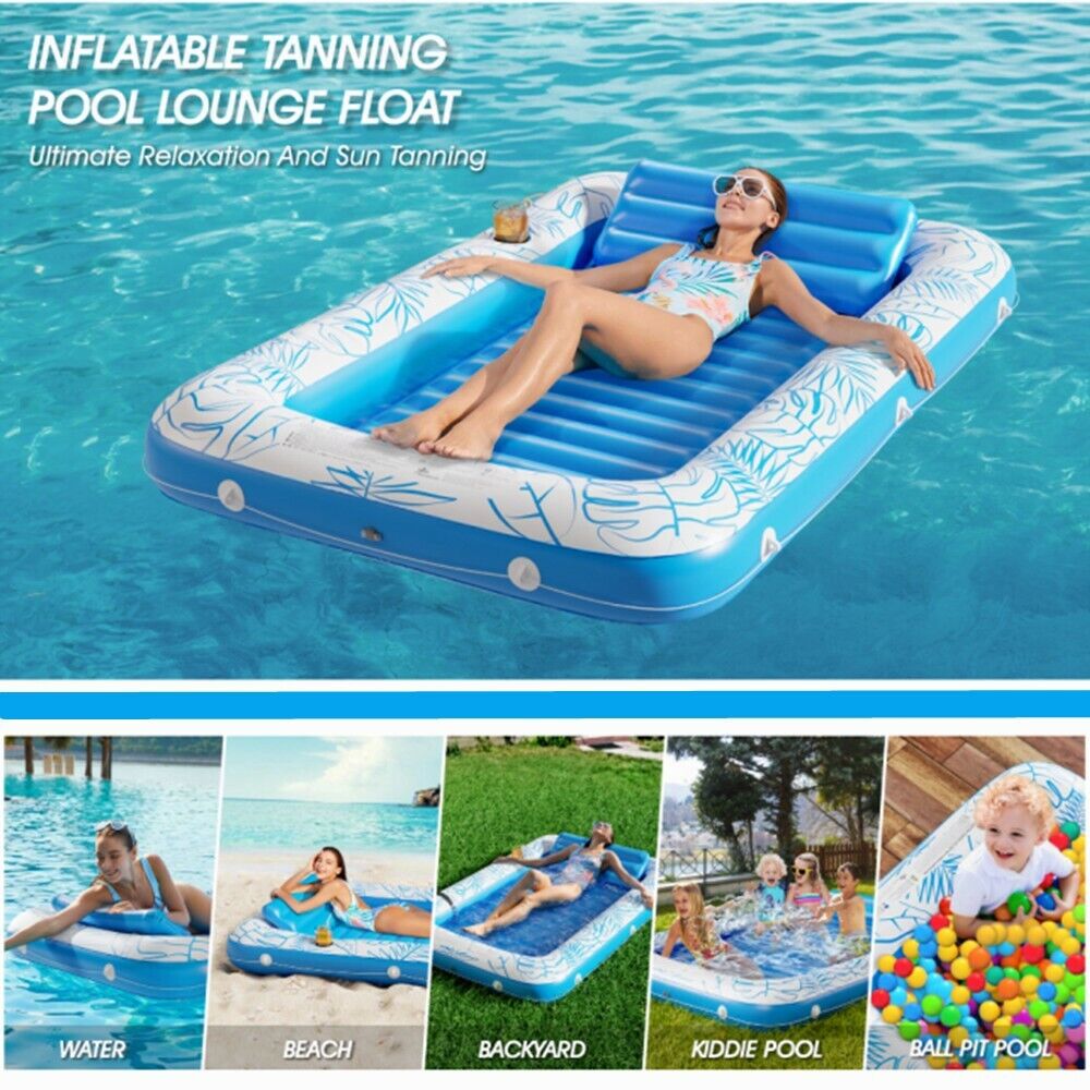 Escape The Heat This Summer: Float The Days Away On A Giant Inflatable Oasis