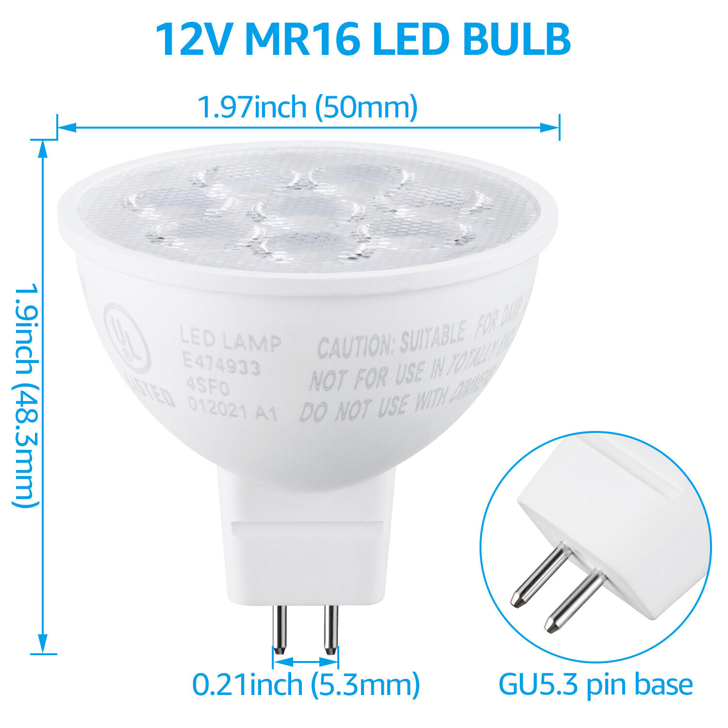 Need Brighter Illumination In Hard-To-Reach Places: 12 Volt GU10 LED Bulbs That Shine