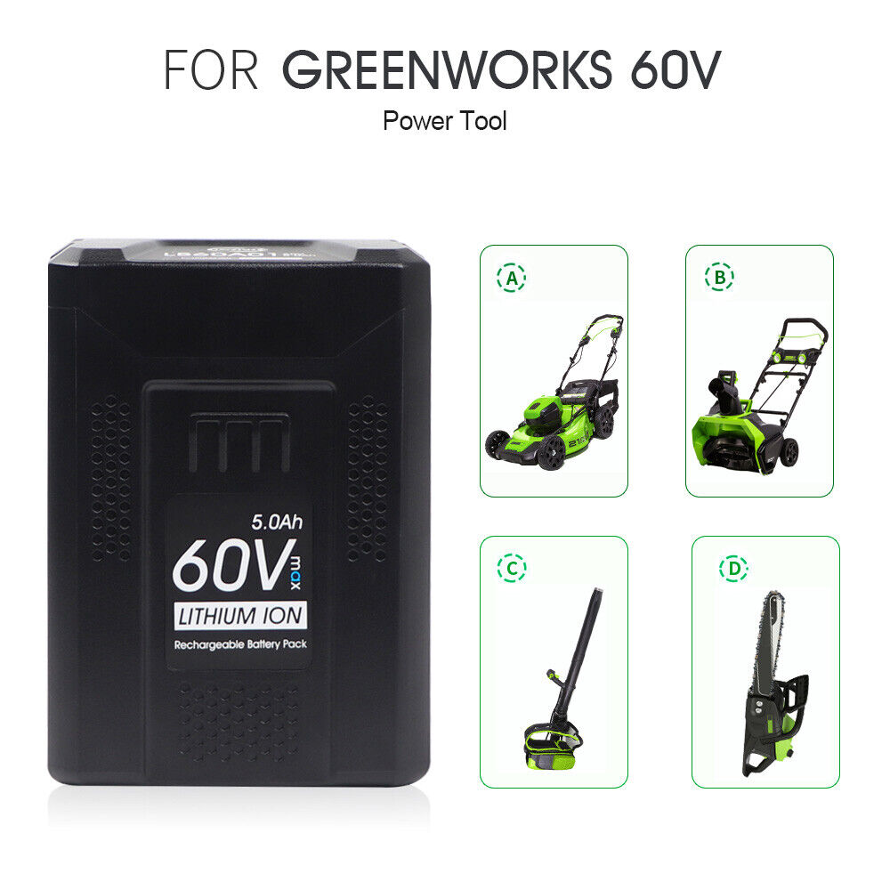 Greenworks 60 Volt Lithium-Ion Battery Guide: Your Top Questions on Compatibility and Replacement Answered