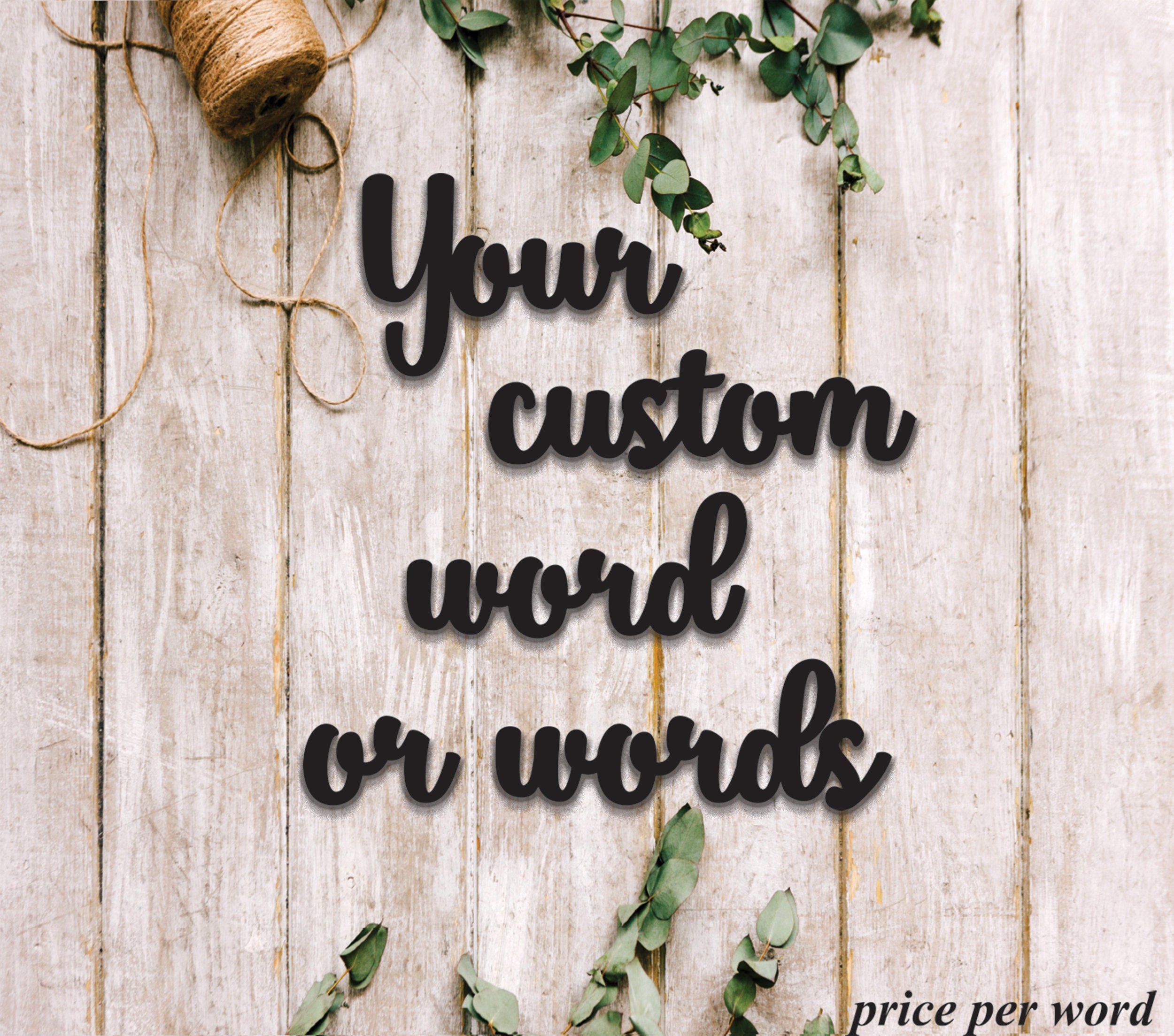 Handcrafted Decor: Create Beautiful Wooden Words for Your Home