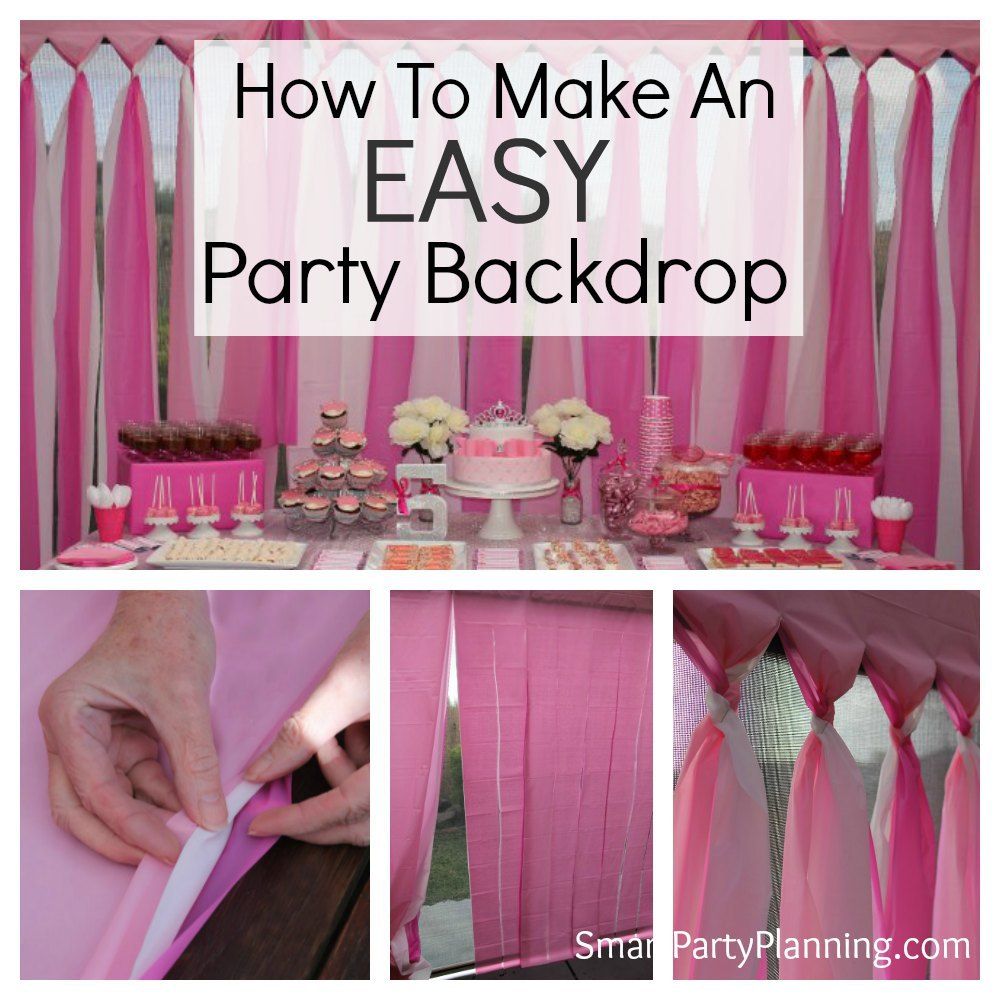 How To Pick The Perfect Backdrop For An Adult Birthday Party