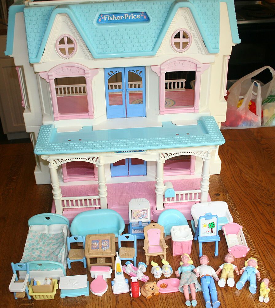 Dreaming of Decking Out Your Fisher Price Dollhouse. Here