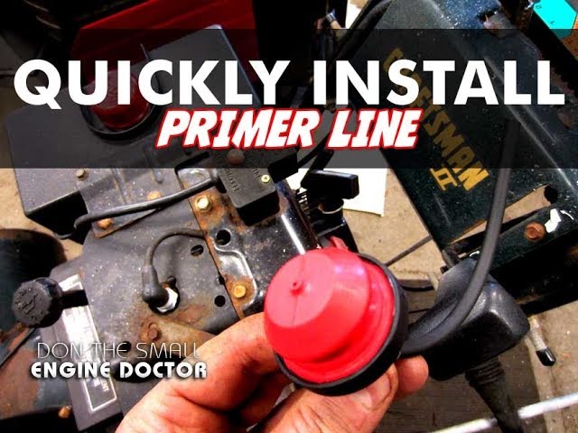 How to Replace A Fuel Primer Bulb on Your Small Engine: A Step-by-Step Guide for Success