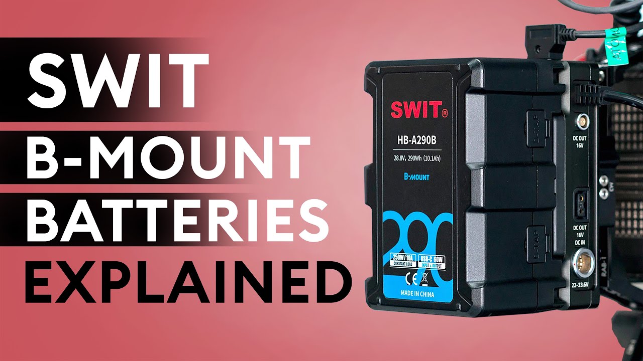 Need Longer Shooting Times on Your Camera Rig. Discover the Power of V-Mount Batteries