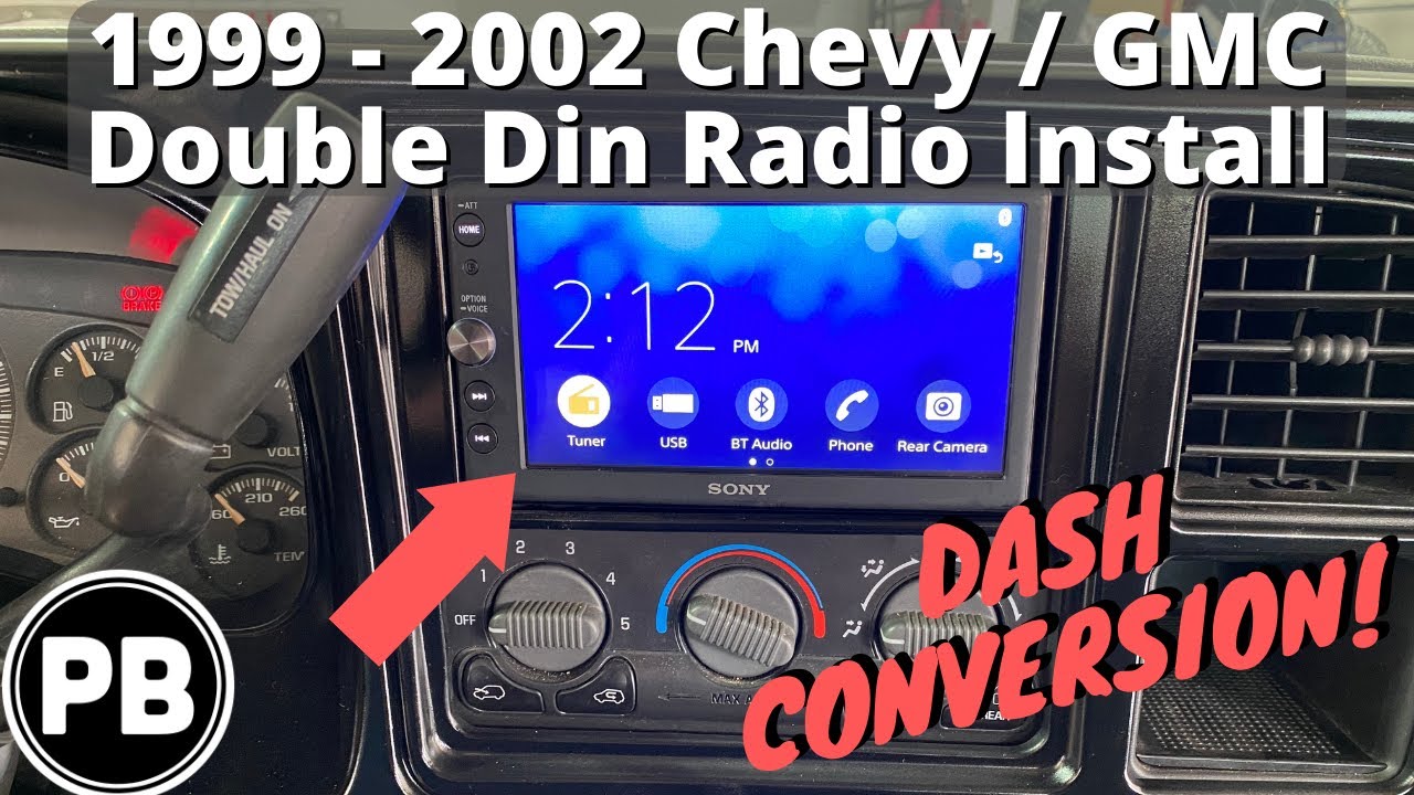 How to Install a Double Din Head Unit Kit in a 95-98 Chevy 1500 Truck: The Ultimate Guide