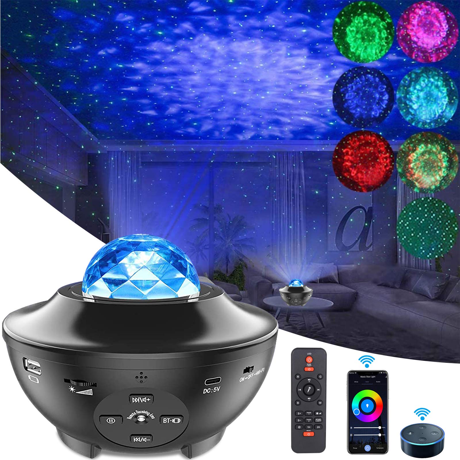 Merkury Innovations Galaxy Light: The 10 Best Features Of This Mesmerizing LED Projector