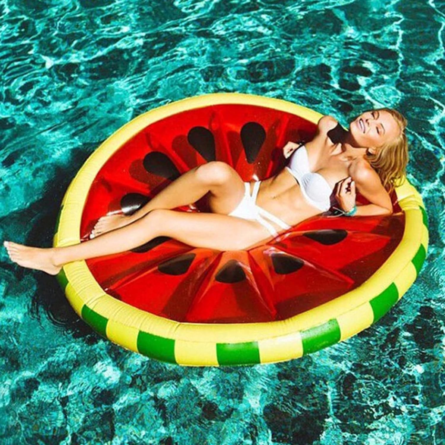 Escape The Heat This Summer: Float The Days Away On A Giant Inflatable Oasis