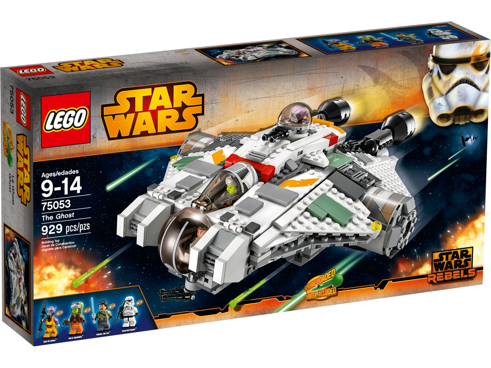 Are You a Star Wars Rebel Looking for a Challenging Lego Build: Construct the Legendary Ghost Ship from Rebels