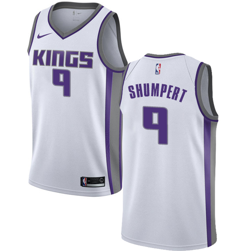 Youth Iman Shumpert Swingman White Nike Jersey: NBA Sacramento Kings #9 Association Edition