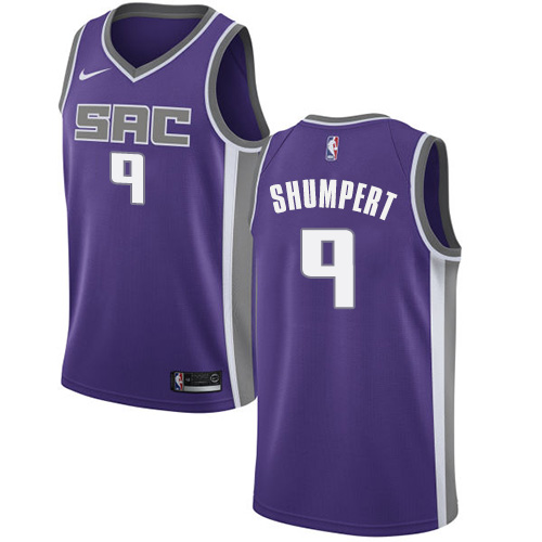 Youth Iman Shumpert Swingman Purple Nike Jersey: NBA Sacramento Kings #9 Icon Edition
