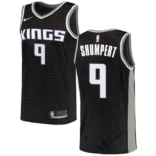 Youth Iman Shumpert Swingman Black Nike Jersey: NBA Sacramento Kings #9 Statement Edition